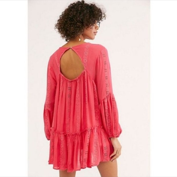 Free People Sweetest Dream Kiss Kiss Tunic Size S - Picture 3 of 12